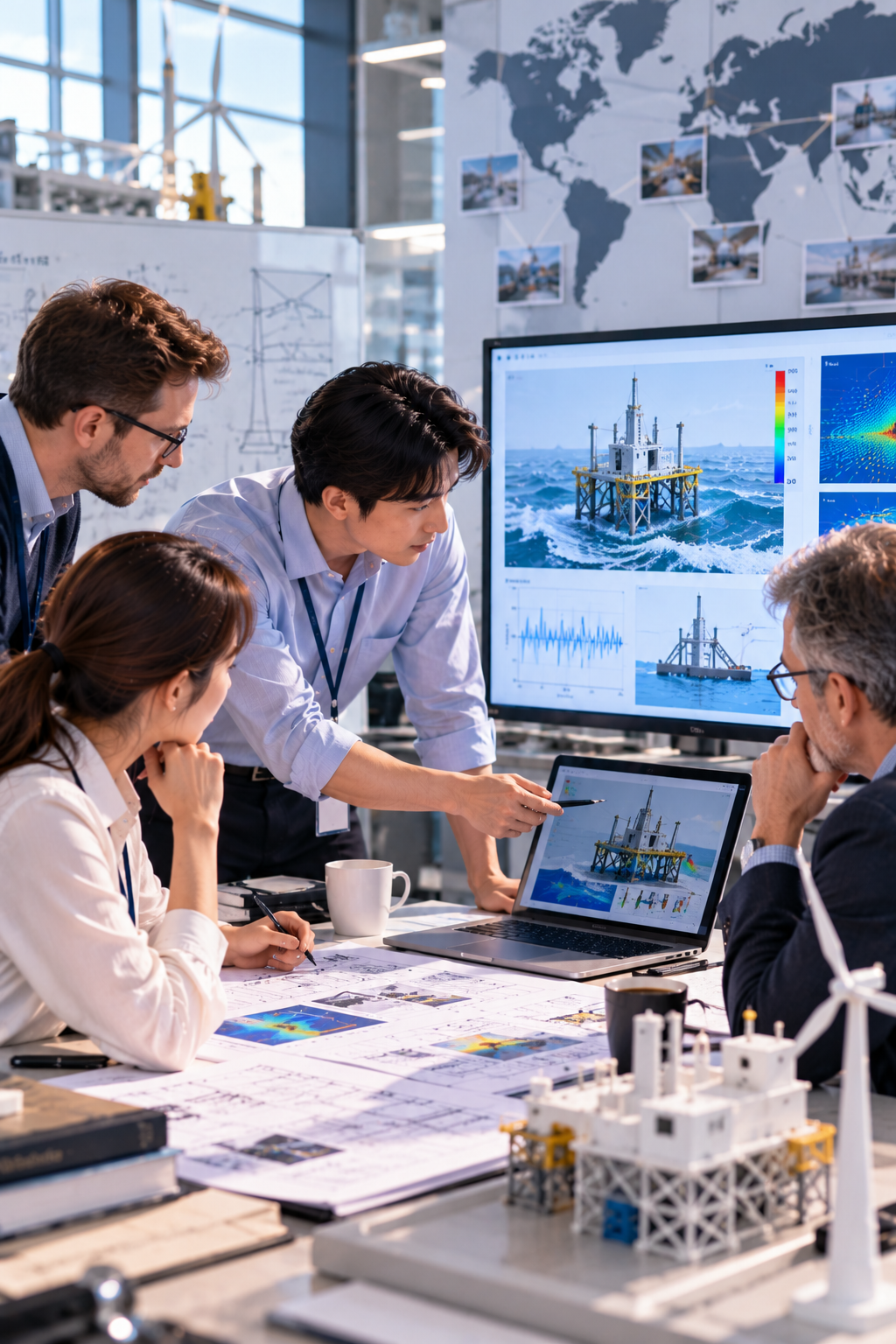 Marine engineering field